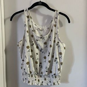 Cropped tank top